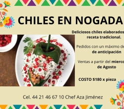 Chiles en Nogada Tradicionales