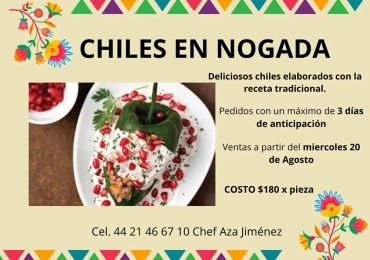 Chiles en Nogada Tradicionales