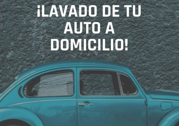 Lavado de auto a domicilio