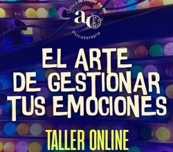 Taller online El arte de gestionar tus emociones